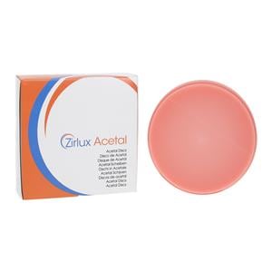 Zirlux Acetal Polymer Disc Pink 98x20mm Ea