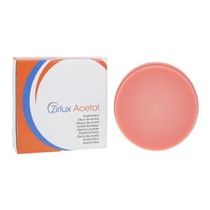 Zirlux Acetal Polymer Disc Pink 98x25mm Ea