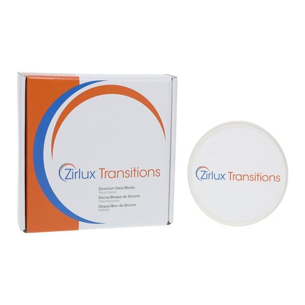 Zirlux Transitions Zirconia Disc C2 98x14mm Ea