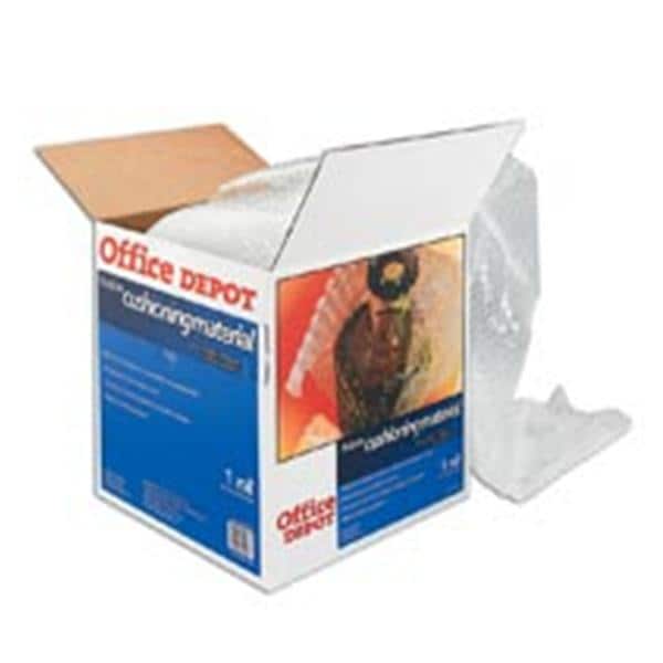 Office Depot Brand Bubble Roll 3/16" Thick Clear 12" x 75\' 1/PK product image