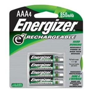 Energizer Rechargeable NiMH AAA Batteries 4/Pack 4/Pk