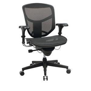 WorkPro Qntm 9000 Ergnmc Msh Md-Bck Chr Blk 40.5x30 3/10x26 Ea