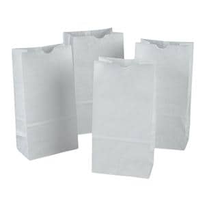 Pacon White Bags 6x11 100/Pk