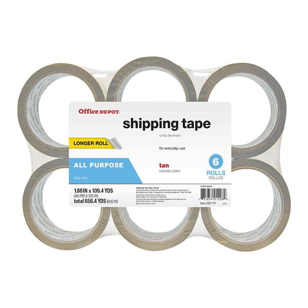 Pkg Tp MP 1.89 in x 109.4 Yd Tn 6 RL/Pk 6/Pk