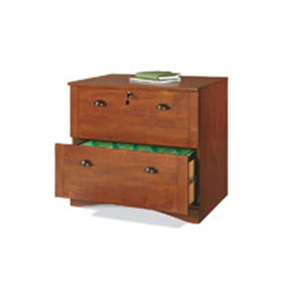 Dawson 2 Drawer Lateral File Cabinet Brushed Maple Ea Henry