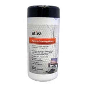 Ativa Screen-Cleaning Wipes 100/Pack 100/Pk