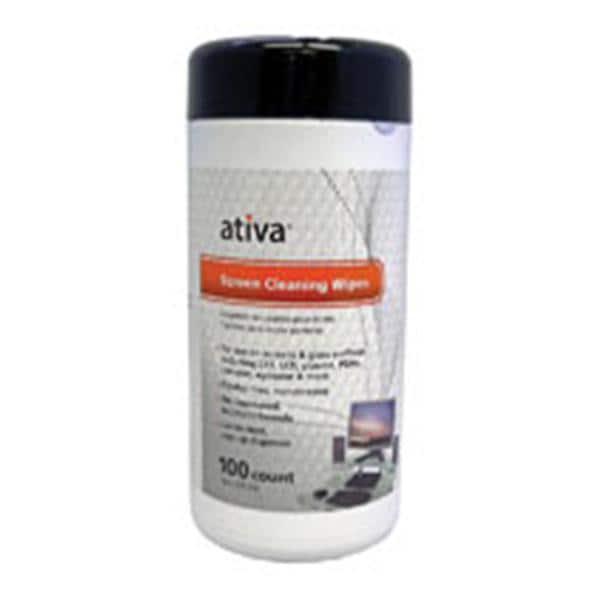 Ativa Screen-Cleaning Wipes 100/Pack 100/Pk