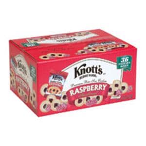 Knott's Berry Farm Raspberry Cookies 2 Oz 36/Bx