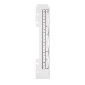 Ruler TUL Plastic 7inch Clear Ea Ea