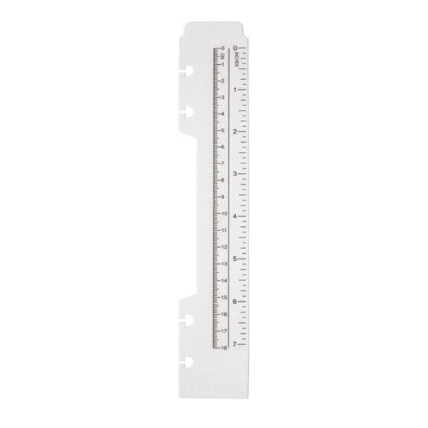 Ruler TUL Plastic 7inch Clear Ea Ea product image