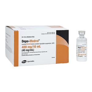 Depo-Medrol Injection 40mg/mL MDV 10mL 25/Package