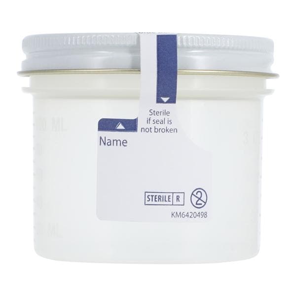 Precision Premium Specimen Container 4oz Plastic Sterile 200/Ca