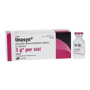 Unasyn Injection 3gm/vl Powder Vial 10/Bx