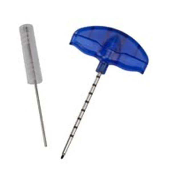 Monoject J-type Biopsy/Bone Marrow/Aspiration Needle 8G 4" Tapered Distal Tip