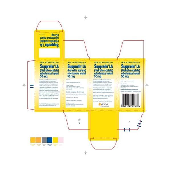 Supprelin LA Subcutaneous Implant 50mg Vial Each