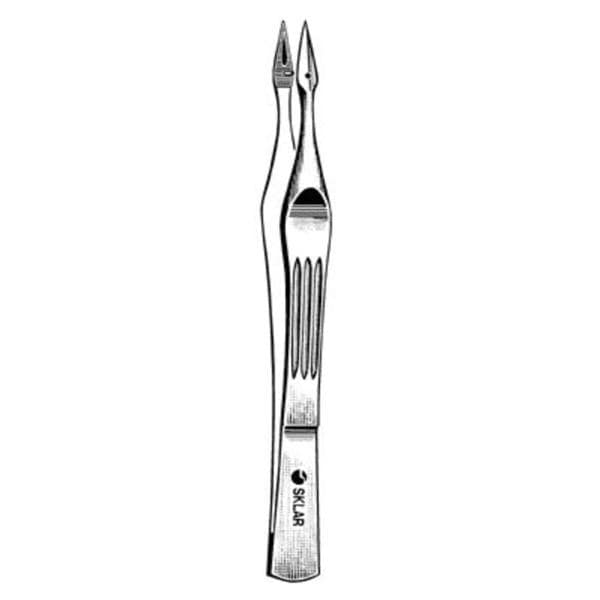 Carmalt Splinter Forcep Straight 4-1/4" Stainless Steel Ea