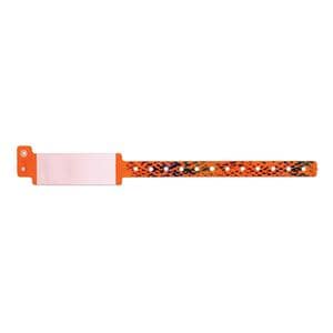 Speedi-Print Imprinter Wristband Vinyl Tangy Tangerine Adult / Pediatric 500/Bx