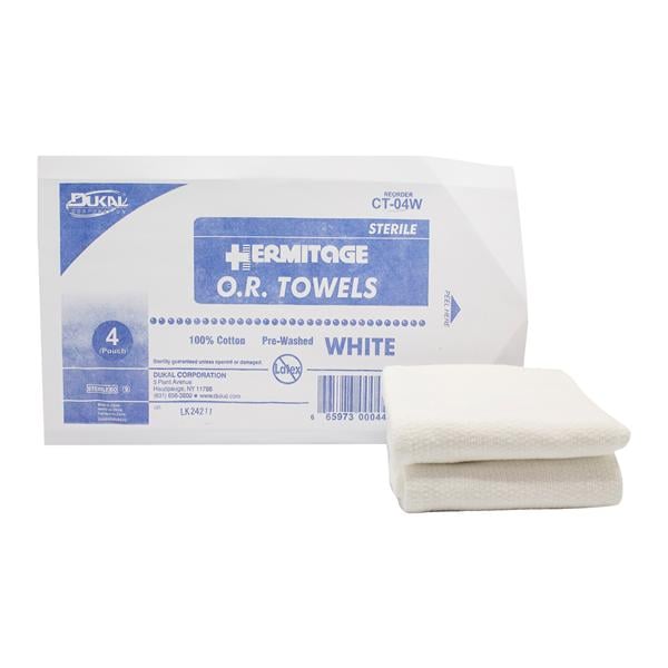 Towel O.R. White Sterile