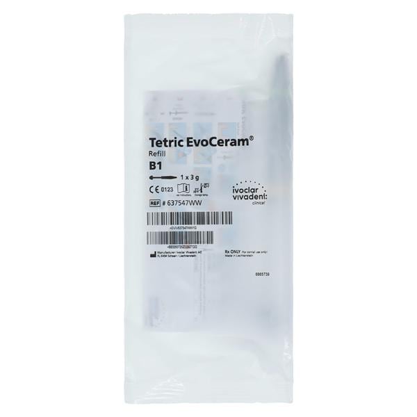 Tetric EvoCeram Universal Composite B1 Syringe Refill thumbnail 3