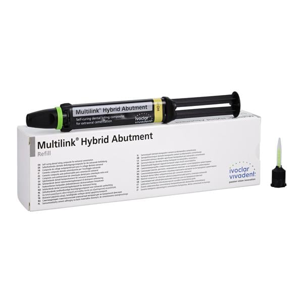 Multilink Hybrid Abutment Automix Cement HO 0 Syringe Refill Ea
