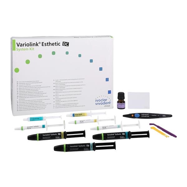 Variolink Esthetic DC Luting Cement Assorted 2 Gm System Kit Ea