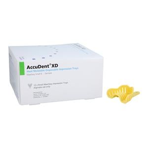 AccuDent XD Disposable Dentate Tray Perforated 6 Small Upper Refill Pack 12/Pk