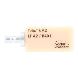 Telio CAD LT Milling Blocks Low Translucency B40L A2 For CEREC 3/Bx