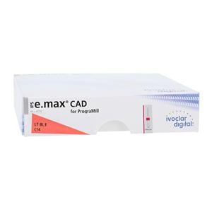 IPS e.max CAD LT Milling Blocks Low Translucency C14 BL3 For PrograMill 5/Bx