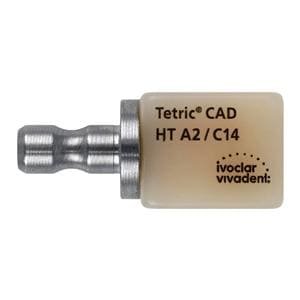 Tetric CAD HT Milling Blocks High Translucency C14 A2 For CEREC 5/Pk