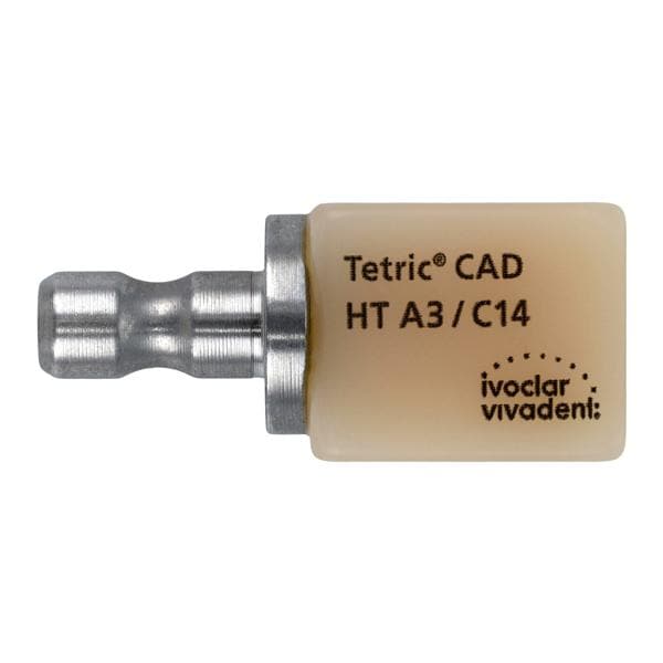 Tetric CAD HT Milling Blocks High Translucency C14 A3 For CEREC 5/Pk product image