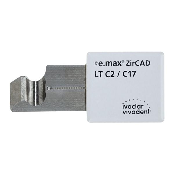 IPS e.max ZirCAD LT Milling Blocks Low Translucency C17 C2 For PlanMill 5/Bx