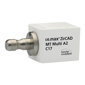 IPS e.max ZirCAD MT Multi Milling Blocks Multi Translucent C17 A2 For CEREC 5/Bx