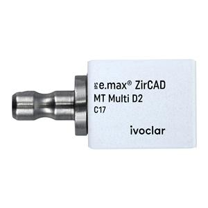 IPS e.max ZirCAD MT Multi Milling Blocks Multi Translucent C17 D2 For CEREC 5/Bx