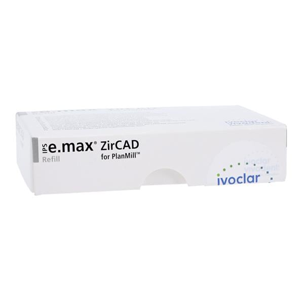 IPS e.max ZirCAD MT Multi Milling Blocks Mlt Trns C17 A3 f/ PlanMill 5/Bx