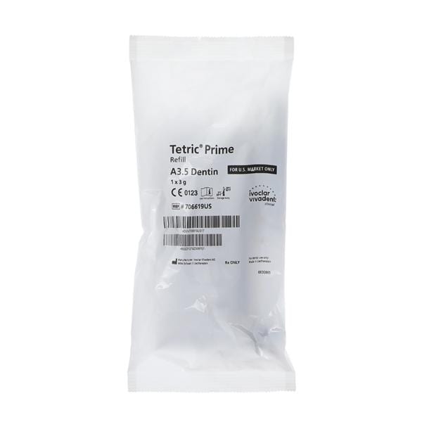 Tetric Prime Universal Composite A3.5 Dentin 3g Syringe Refill thumbnail 3