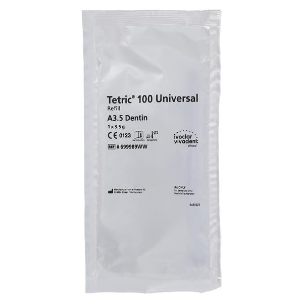 Tetric 100 Universal Composite A3.5D Syringe Refill thumbnail 2