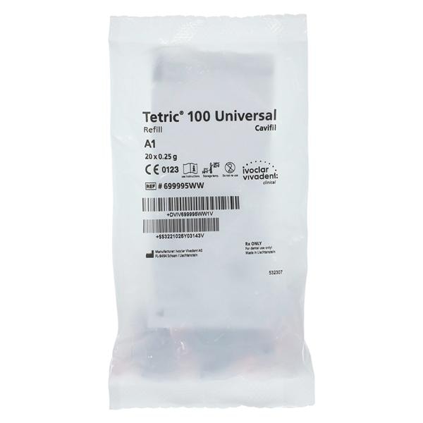 Tetric 100 Universal Composite A1 Cavifil Refill 20/Pk thumbnail 3