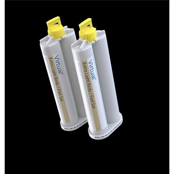 Virtual Impression Material Fast Set 50 mL Extra Light Body Refill Package 2/Pk - Virtual Impression Material Fast Set 50 mL Extra Light Body Refill Package 2/Pk - Image 1