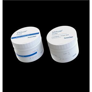 Virtual Impression Material Putty Fast Set 600 mL Putty Package 2/Pk