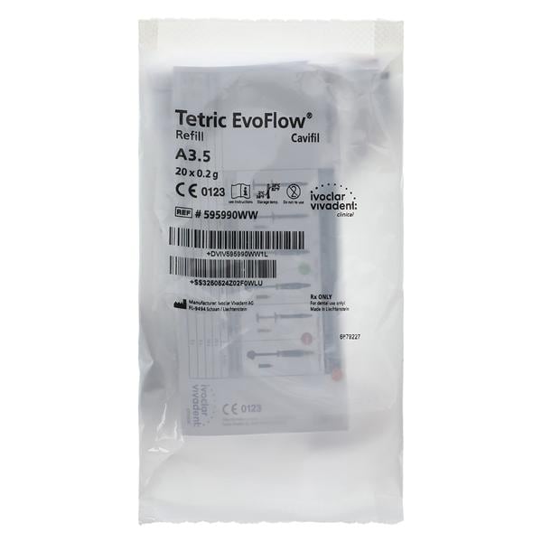 Tetric EvoFlow 595990WW Flowable Composite Henry Schein Dental