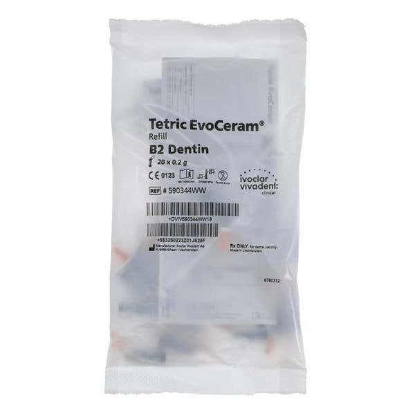 Tetric EvoCeram Universal Composite B2 Dentin Cavifil Refill 20/Bx thumbnail 3