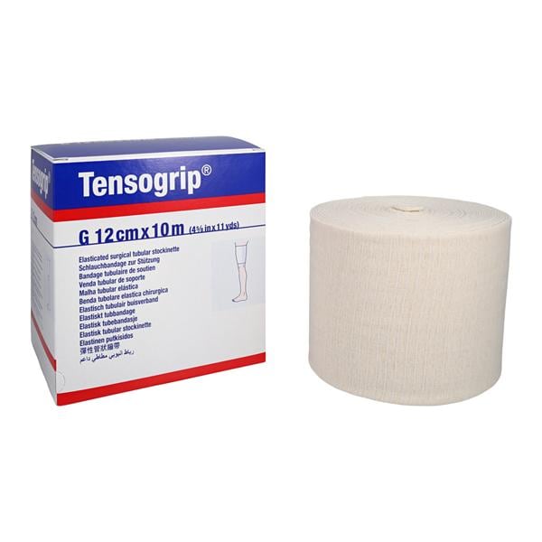 Tensogrip Tubular Bandage Cotton/Rayon/Rubber 4.5"x11yd White Non-Sterile 1/Rl