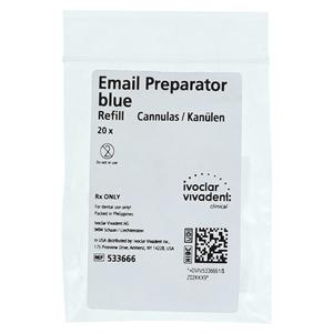 Email Preparator Cannulas Blue 20/Pk