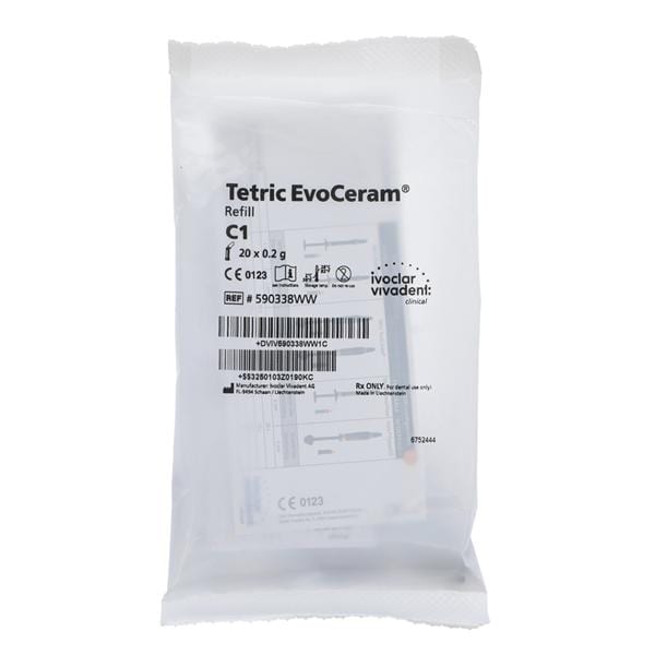 Tetric EvoCeram Universal Composite C1 Enamel Cavifil Refill 20/Bx