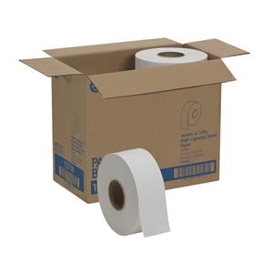 Pacific Blue Basic Jumbo Junior Toilet Tissue White 1 Ply 8Rl/Ca