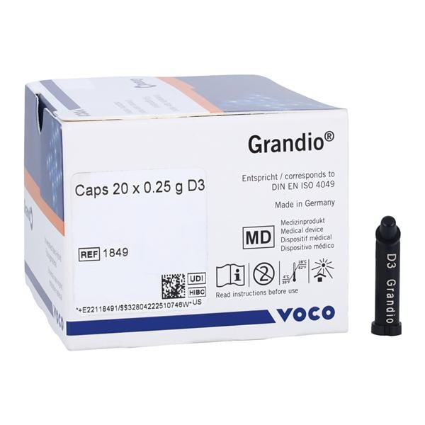 Grandio Universal Composite D3 Capsule Refill 20/Pk
