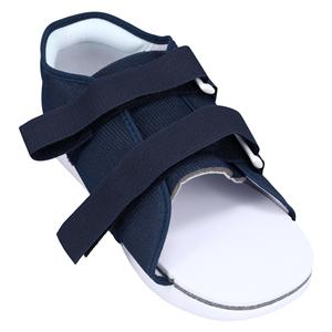 Aegis Post-Op Shoe Canvas Upper Navy Medium Women 6.5-8