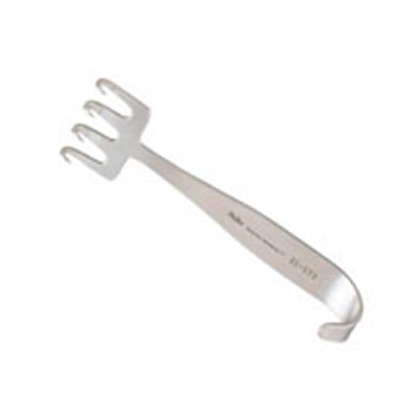 Freeman Rake Retractor 4-1/4x1-1/4" Stainless Steel Ea