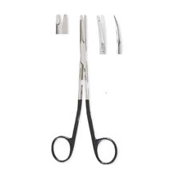 SuperCut Gorney-Freeman Surgical Scissors Curved 7-1/4" Stainless Steel Ea