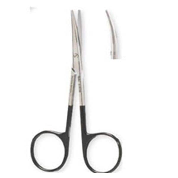 SuperCut Par Dissecting Scissors Curved 4-1/2" Stainless Steel Ea